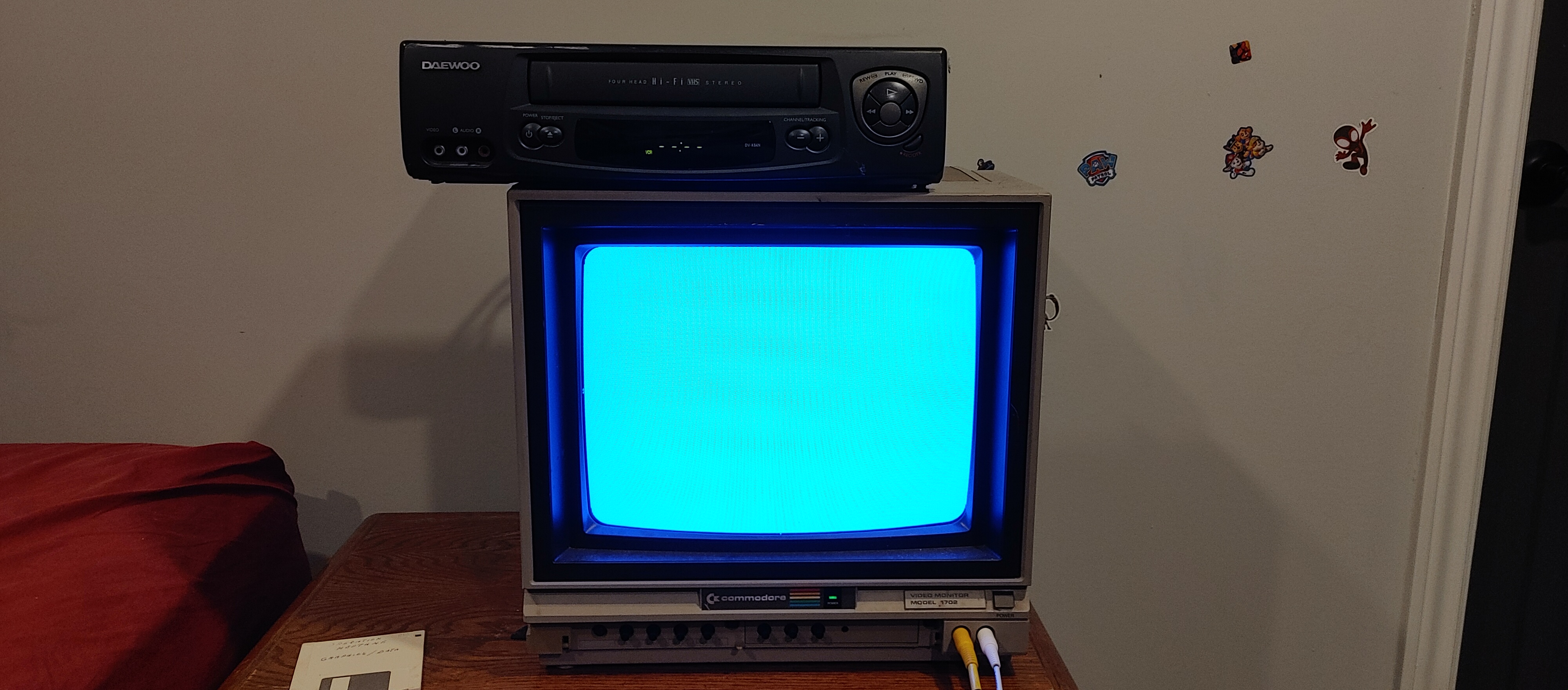 Authentic vintage computer rental setup